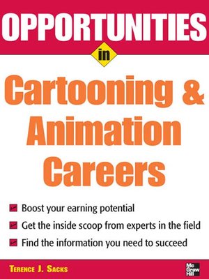 cover image of Opportunities in Cartooning & Animation Careers